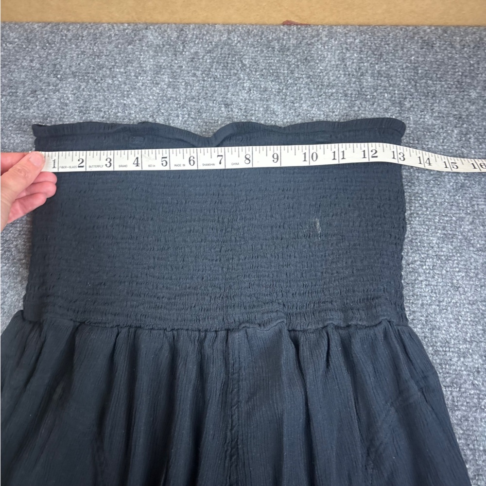 PRANA Women’s Black Tube Top Jumpsuit size: Medium - Picture 7 of 9